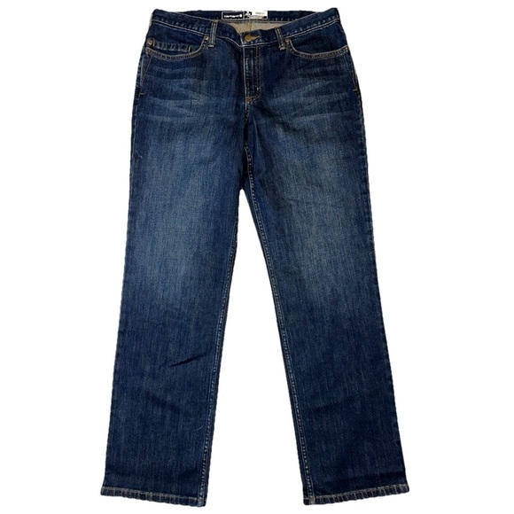 Carhartt  Women’s NWT Rugged Flex Relaxed-Fit Jeans Size 14 - Picture 10 of 11